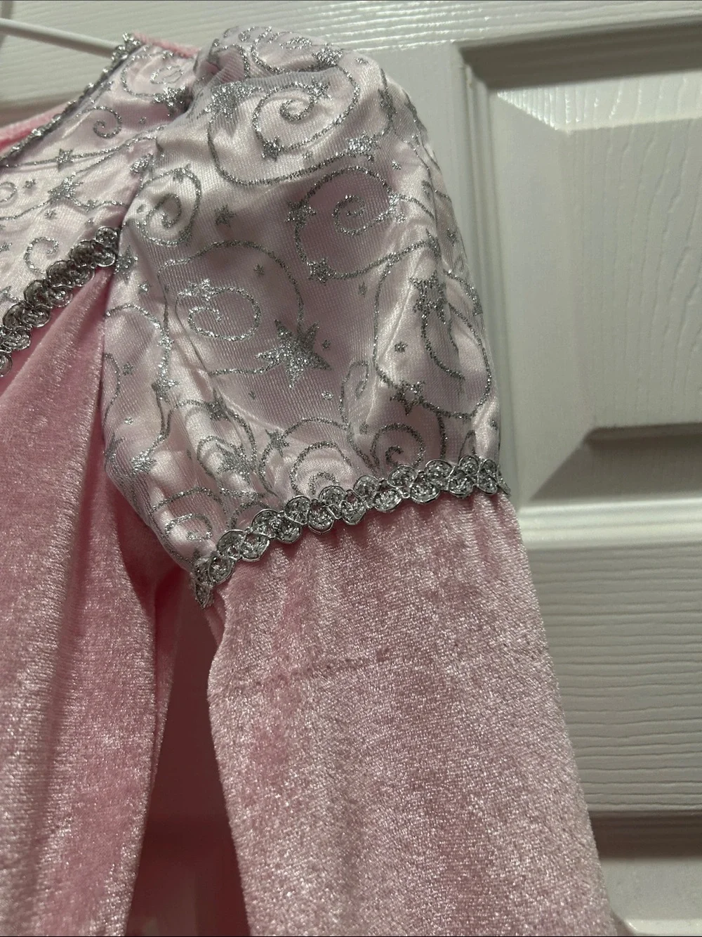 Special Edition Cinderella Party Embroidered Dress up Costume size 7/8 pink